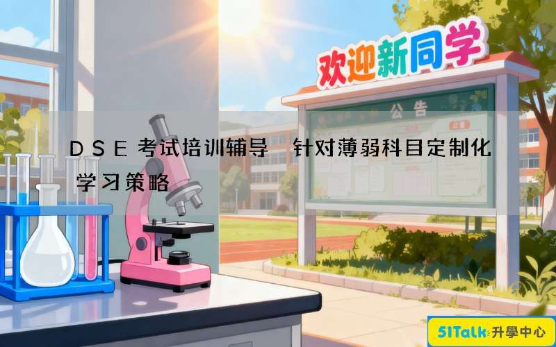 DSE考试培训辅导 针对薄弱科目定制化学习策略